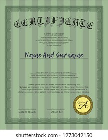 Green Diploma. Customizable, Easy to edit and change colors. Printer friendly. Artistry design. 
