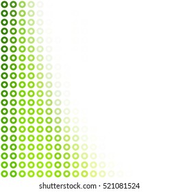Green Donuts Background, Creative Design Templates
