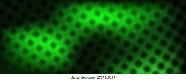 Punto verde y fondo abstracto negro