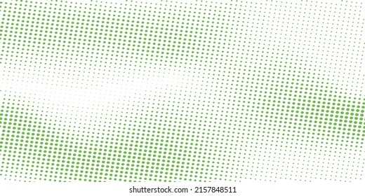 Green dot and white abstract vector design background