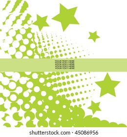  Green dots ecological background