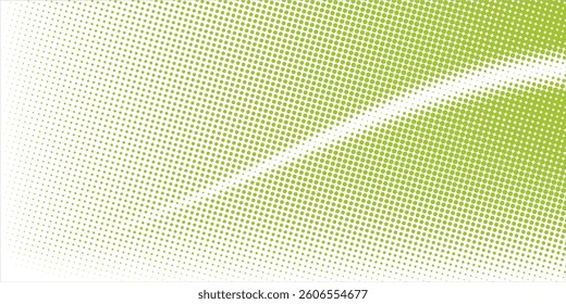 Green dots ecological nature background