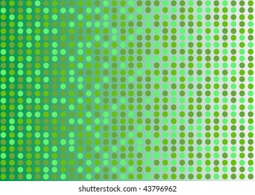 Green dotted background