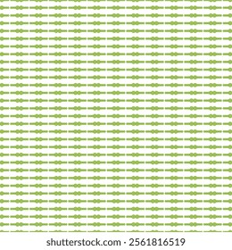 Green Dotted Geometric Seamless Repeat Pattern.