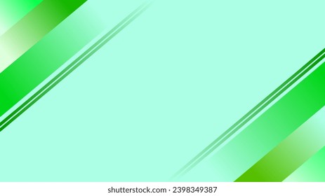 Green double diagonal fading frame copy space simple presentation background