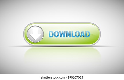Green download button