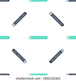 Schaltfläche "Green Download" mit Pfeil-Symbol einzeln auf weißem Hintergrund. Schaltfläche hochladen. Symbol laden. Vektorgrafik.