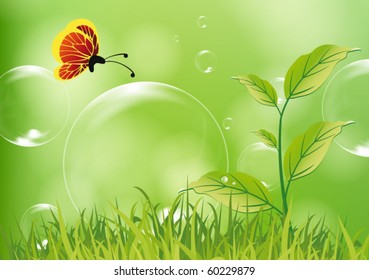 green dream illustration
