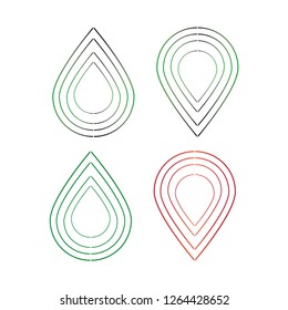 Green Drop Logo useful, editable. And printable Perfect for use in a wide range of new media templates: Web Marketing Agency, Social Media Services Showcase, Online Marketing Apps, and Web.
