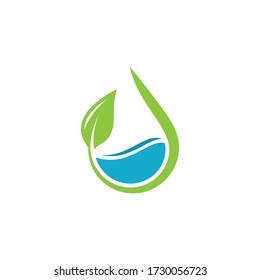 Icono de vector de caída verde
