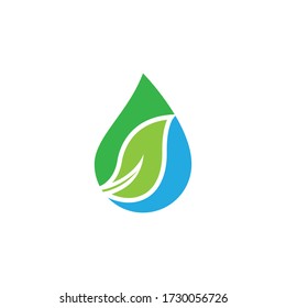 Icono de vector de caída verde