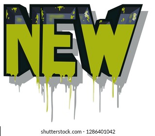 the green dye is derived from the letters of the word new