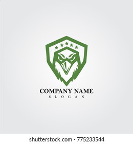 Green eagle logo