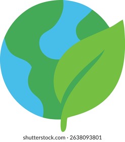 Green earth Ecology concept icon
