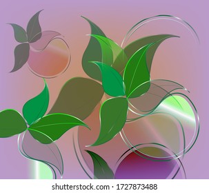 Green earth save the environment concept design