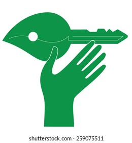 Green earth,sustainable development concep