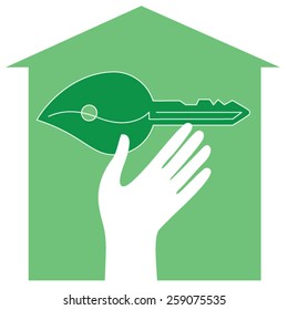 Green earth,sustainable development concep