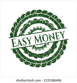 Green Easy Money rubber texture