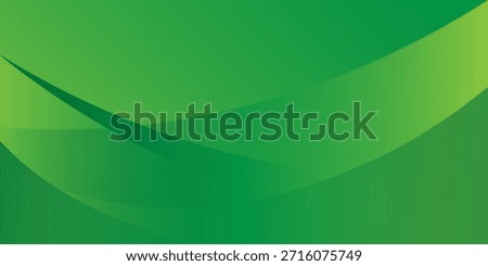 Green eco abstract wave background. Vector illustration
