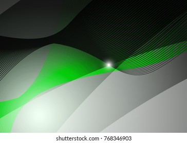 Green eco background. Green eco background or template. Green eco city background design. Abstract web design. Nature color background. Green leaf vector concept. 