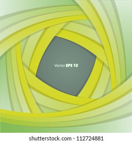 Green eco background. Vector design.