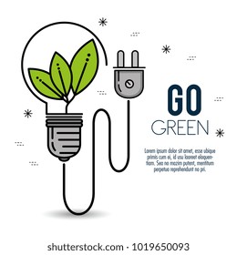 green eco bulb light