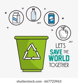 Green Eco concept background 