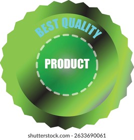 green eco friendly product label
