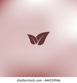 Green eco friendly sign. Vector illustration icon