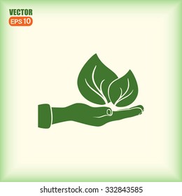 green eco icon