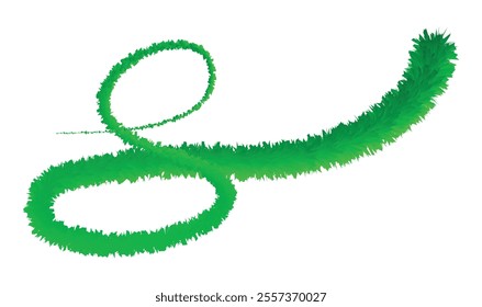 Green eco Letter S Logo Template Design