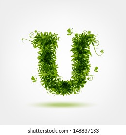 Letter U Nature Images, Photos & Vectors | Shutterstock