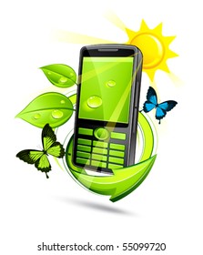 Green eco phone