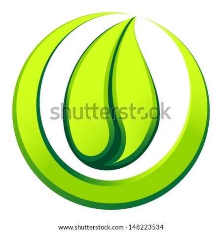 green eco sign