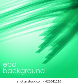 green eco wavy background.vector background.