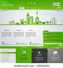 Green eco website 