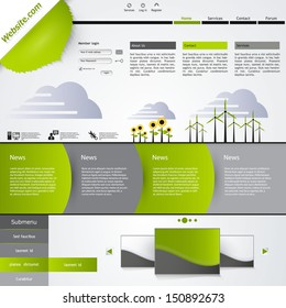Green eco website 