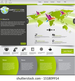 Green eco website 