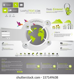 Green eco website 
