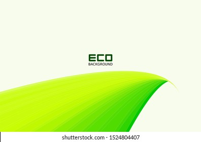 Green eco-friendly background with line patterns for business posts and presentations, natural background, green abstract background