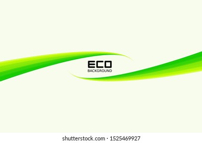Green eco-friendly background with line patterns for business posts and presentations, natural background, green abstract background