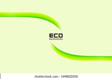 Green eco-friendly backgrounds with leaf patterns for business posts and presentations, natural backgrounds, green abstract backgrounds