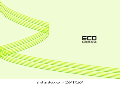 Green eco-friendly backgrounds with leaf patterns for business posts and presentations, natural backgrounds, green abstract backgrounds