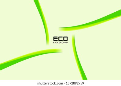 Green eco-friendly backgrounds with leaf patterns for business posts and presentations, natural backgrounds, green abstract backgrounds