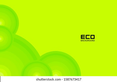 Green eco-friendly backgrounds with leaf patterns for business posts and presentations, natural backgrounds, green abstract backgrounds