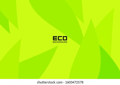 Green eco-friendly backgrounds with leaf patterns for business posts and presentations, natural backgrounds, green abstract backgrounds