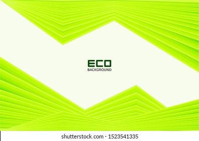 Green eco-friendly backgrounds with line patterns for business posts and presentations, natural backgrounds, green abstract backgrounds