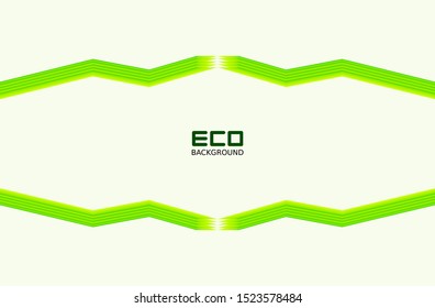 Green eco-friendly backgrounds with line patterns for business posts and presentations, natural backgrounds, green abstract backgrounds