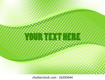 Green Ecological Background