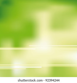 Green and ecological light background